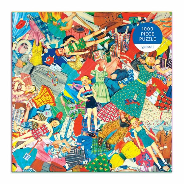 Puzzle Vintage Paper Dolls - Galison - 1000 pièces
