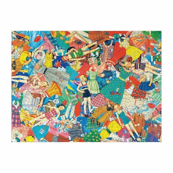 Puzzle Vintage Paper Dolls - Galison - 1000 pièces