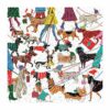 Puzzle Winter Dogs - Galison - 500 pièces Puzzle Winter Dogs - Galison - 500 pièces