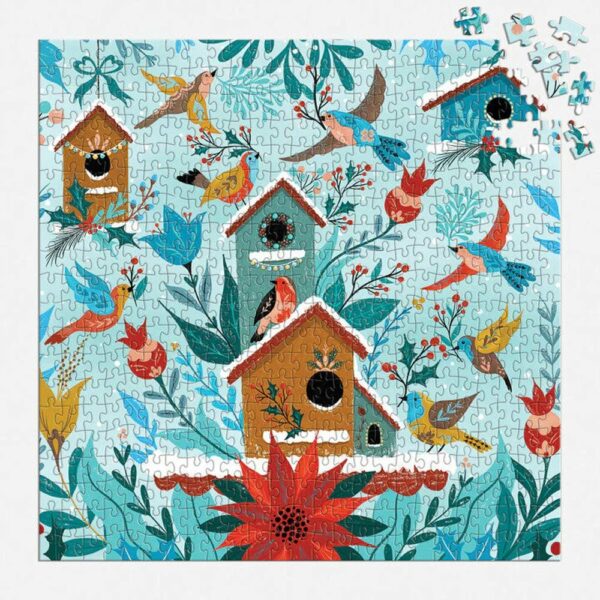 Puzzle Winter Perch - Galison - 500 pièces Puzzle Winter Perch - Galison - 500 pièces