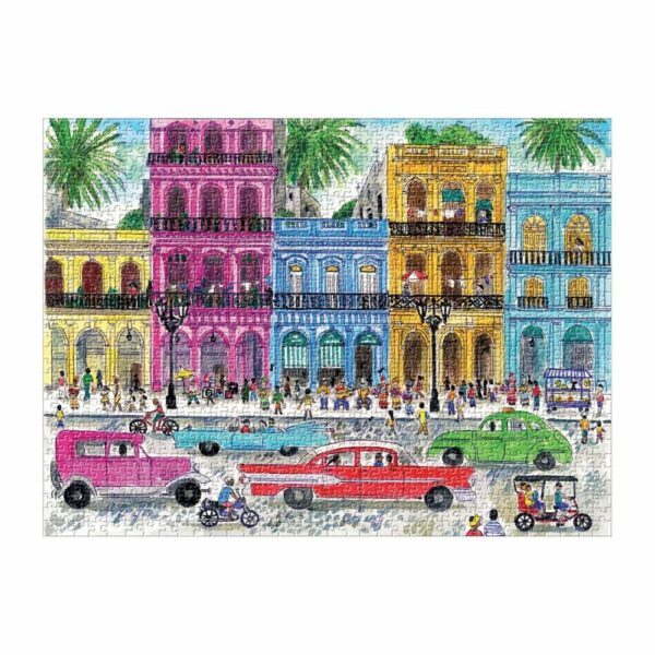 Puzzle Cuba - Galison - 1000 pièces