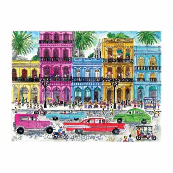 Puzzle Cuba - Galison - 1000 pièces