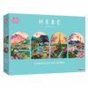 Puzzle Corners of the World - Gibsons - 4X 500 pièces