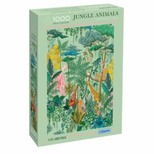 Puzzle Jungle Animals - Gibsons - 1000 pièces
