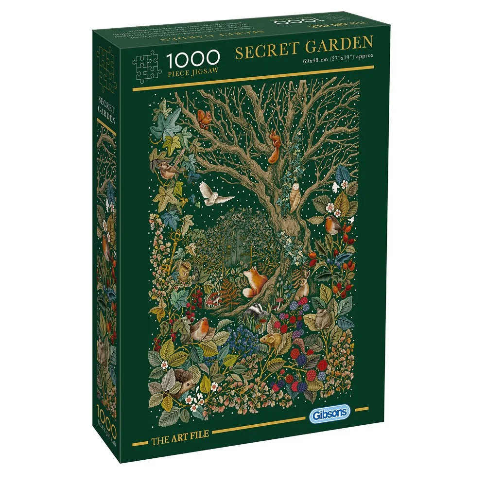 Puzzle Secret Garden - Gibsons - 1000 pièces