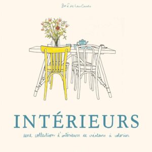 Cahier de coloriage Intérieurs par Zoé de las Cases - Hachette