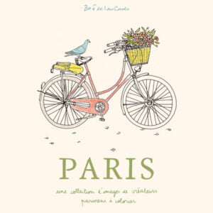 Cahier de coloriage Paris par Zoé de las Cases - Hachette