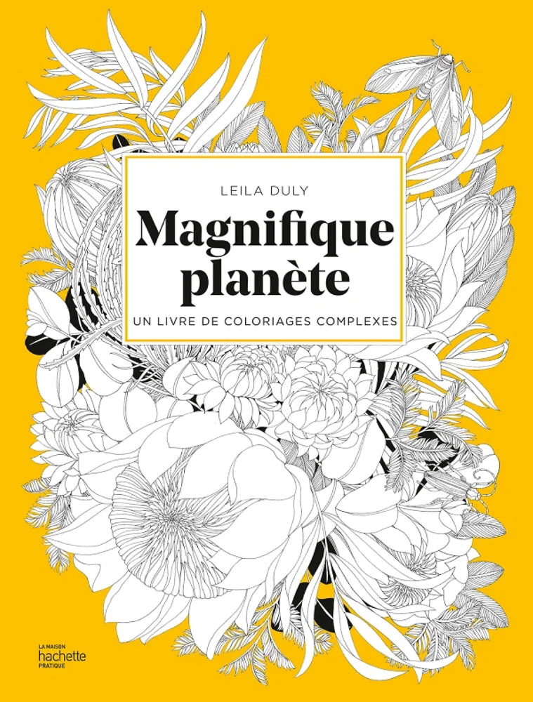 Cahier de coloriage Magnifique planète - Hachette