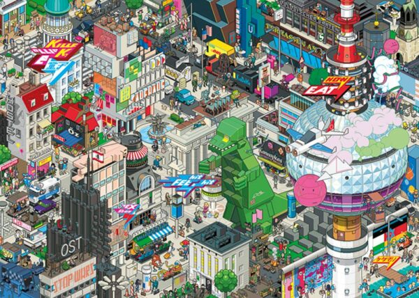 Puzzle Berlin Quest - Heye - 1000 pièces Puzzle Berlin Quest - Heye - 1000 pièces