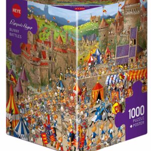 Puzzle Bunny Battles - Heye - 1000 pièces