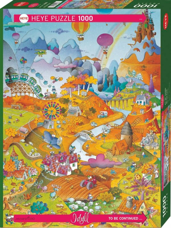 Puzzle By The Field - Heye - 1000 pièces