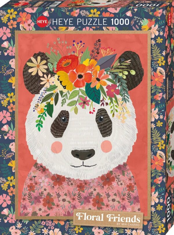 Puzzle Cuddly Panda - Heye - 1000 pièces