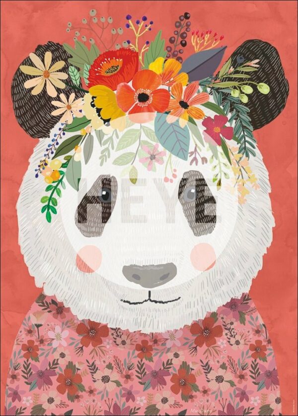 Puzzle Cuddly Panda - Heye - 1000 pièces