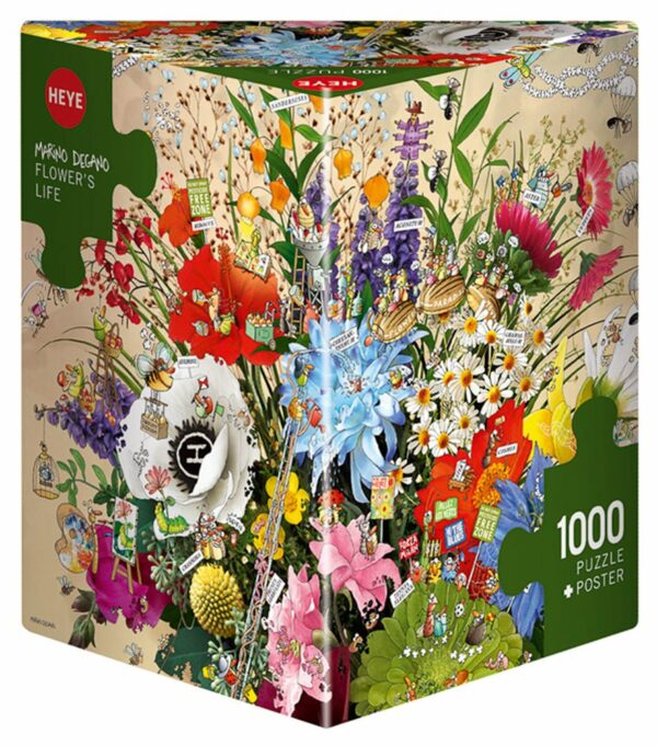 Puzzle Flower's Life - Heye - 1000 pièces