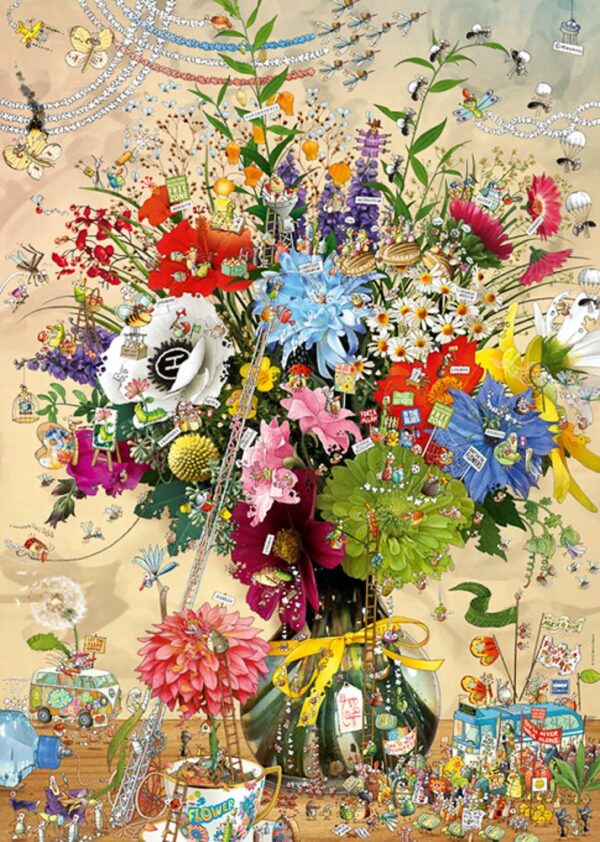 Puzzle Flower's Life - Heye - 1000 pièces