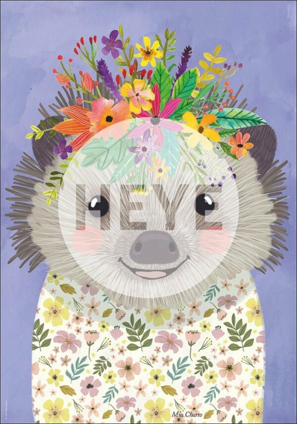 Puzzle Funny Hedgehog - Heye - 500 pièces