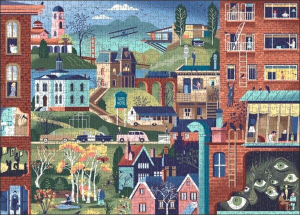 Puzzle Hitchcock Films - Heye - 1000 pièces