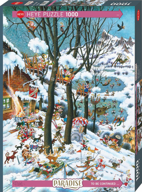 Puzzle In Winter - Heye - 1000 pièces