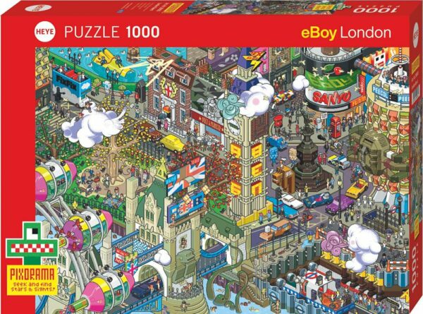 Puzzle London Quest - Heye - 1000 pièces