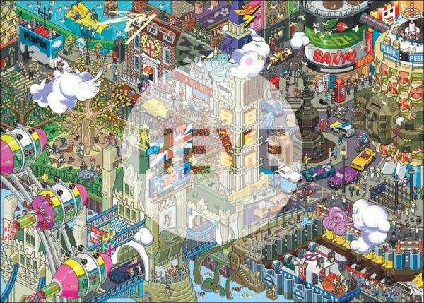 Puzzle London Quest - Heye - 1000 pièces