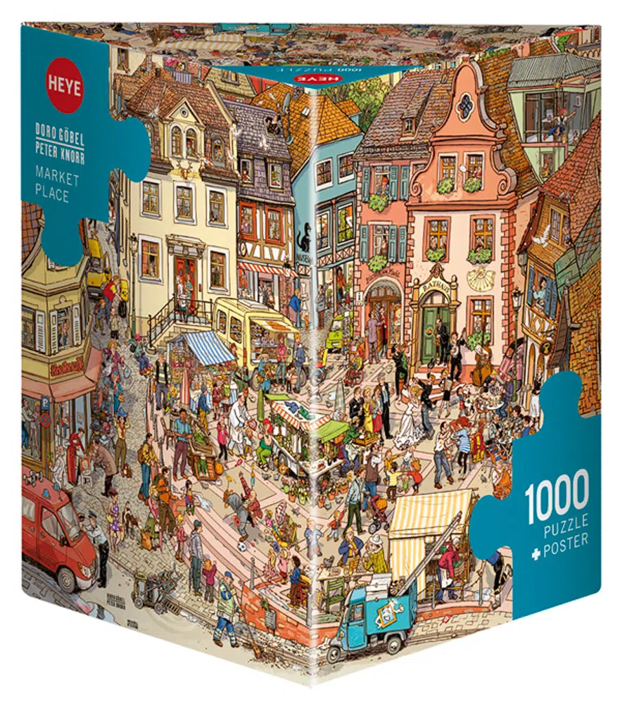 Puzzle Market Place - Heye - 1000 pièces