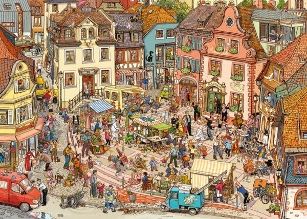 Puzzle Market Place - Heye - 1000 pièces Puzzle Market Place - Heye - 1000 pièces