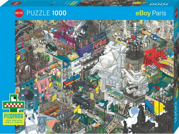 Puzzle Paris Quest - Heye - 1000 pièces