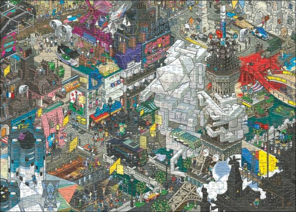 Puzzle Paris Quest - Heye - 1000 pièces