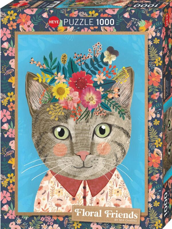 Puzzle Pretty Feline - Heye - 1000 pièces