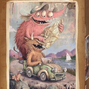 Puzzle Road Trippin’ - Heye - 2000 pièces