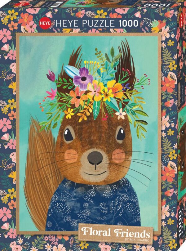 Puzzle Sweet Squirrel - Heye - 1000 pièces Puzzle Sweet Squirrel - Heye - 1000 pièces