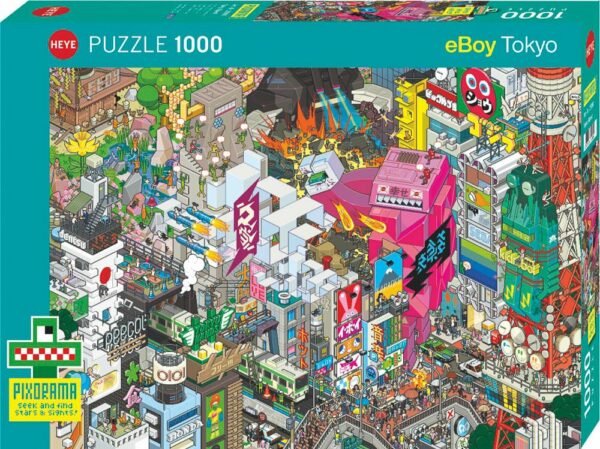 Puzzle Tokyo Quest - Heye - 1000 pièces