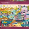 Puzzle Wes Anderson Films - Heye - 1000 pièces