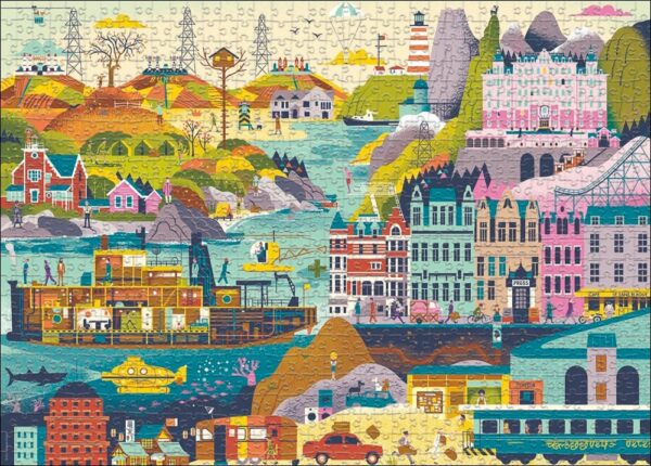 Puzzle Wes Anderson Films - Heye - 1000 pièces