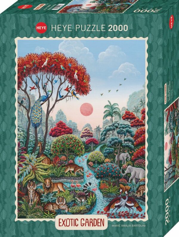 Puzzle Wildlife Paradise - Heye - 2000 pièces Puzzle Wildlife Paradise - Heye - 2000 pièces