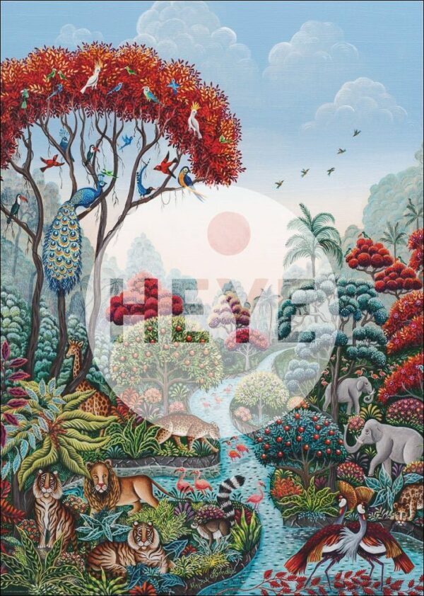 Puzzle Wildlife Paradise - Heye - 2000 pièces Puzzle Wildlife Paradise - Heye - 2000 pièces