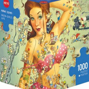 Puzzle Insta-Girl’s Life - Heye - 1000 pièces
