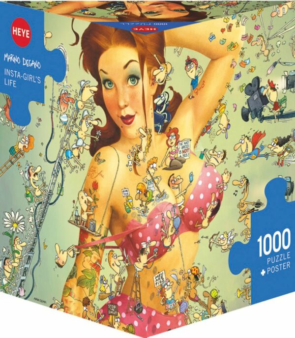 Puzzle Insta-Girl’s Life - Heye - 1000 pièces Puzzle Insta-Girl’s Life - Heye - 1000 pièces