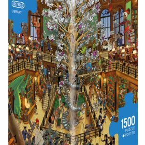 Puzzle Library - Heye - 1500 pièces