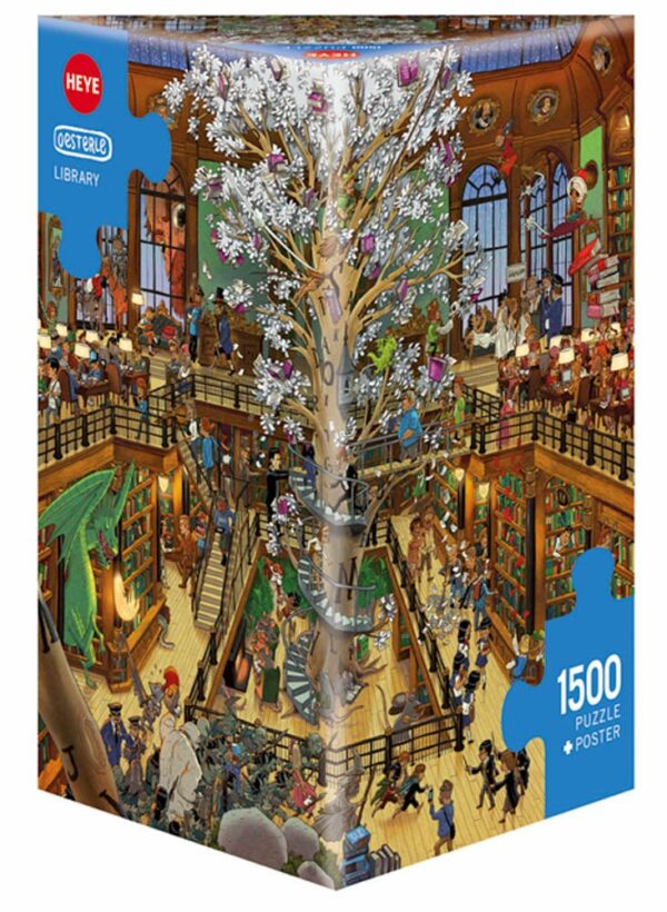 Puzzle Library - Heye - 1500 pièces Puzzle Library - Heye - 1500 pièces