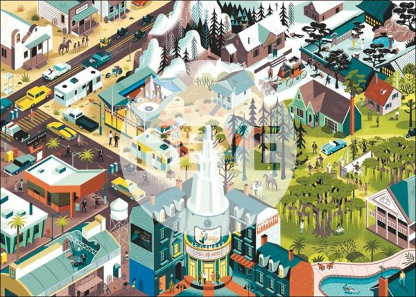 Puzzle Tarantino Films - Heye - 1000 pièces