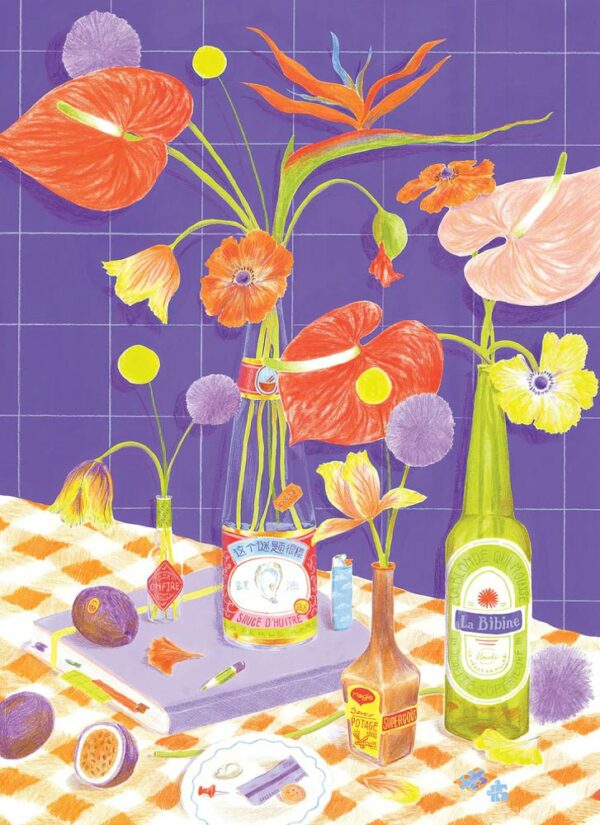 Puzzle Des fleurs sur la table - Jour Férié - 1000 pièces Puzzle Des fleurs sur la table - Jour Férié - 1000 pièces