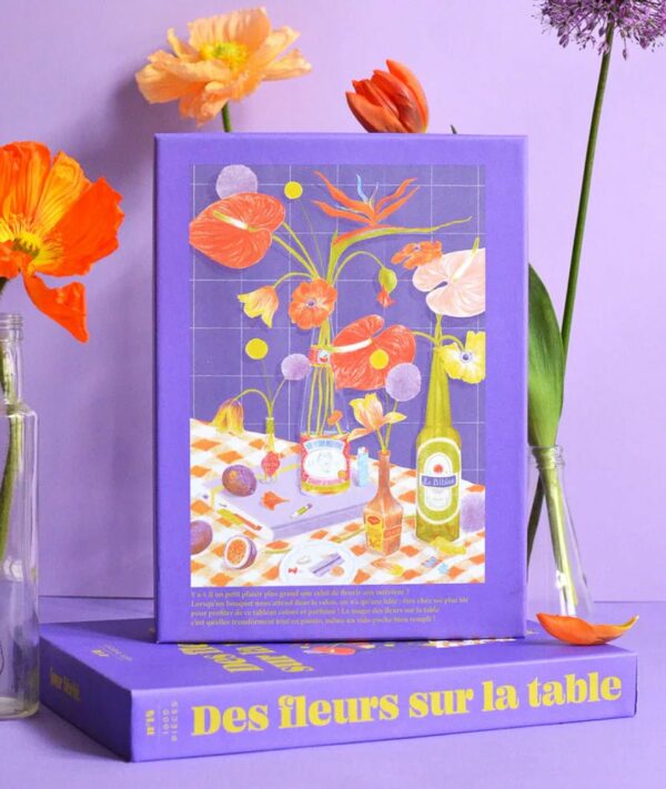 Puzzle Des fleurs sur la table - Jour Férié - 1000 pièces