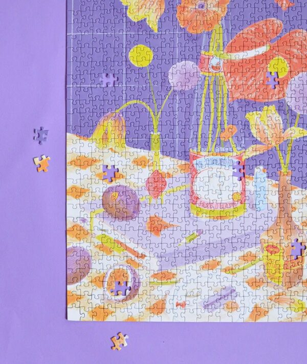 Puzzle Des fleurs sur la table - Jour Férié - 1000 pièces Puzzle Des fleurs sur la table - Jour Férié - 1000 pièces