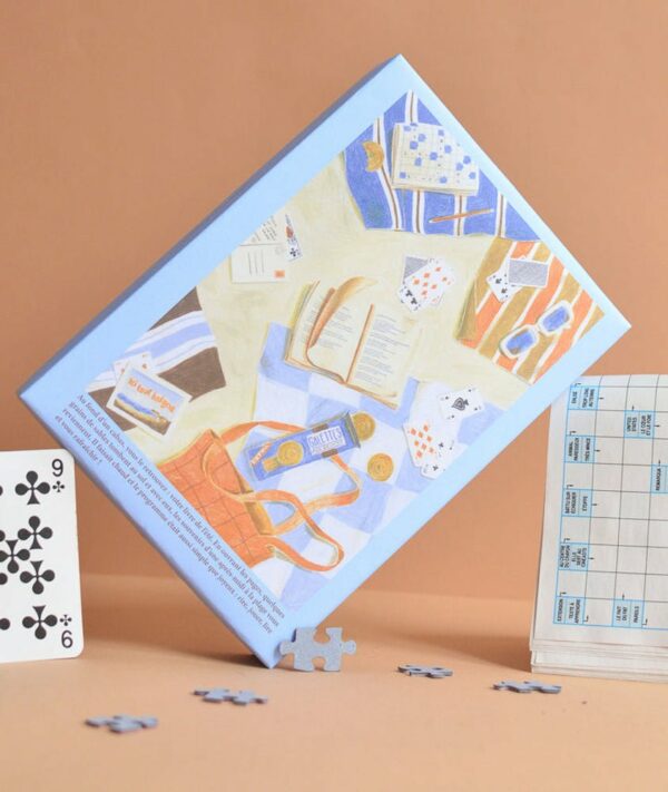 Puzzle Du sable entre les pages - Jour Férié - 500 pièces