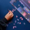 Puzzle La neige qui tombe - Jour Férié - 1000 pièces Puzzle La neige qui tombe - Jour Férié - 1000 pièces