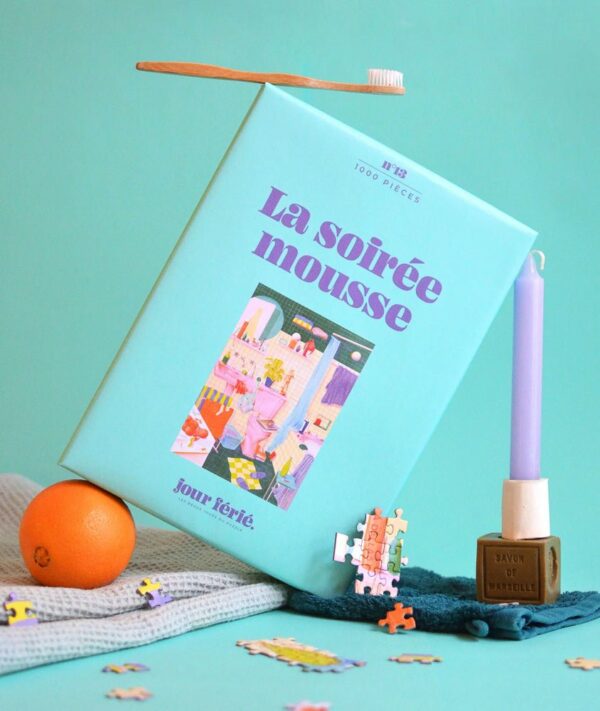 Puzzle La soirée mousse - Jour Férié - 1000 pièces Puzzle La soirée mousse - Jour Férié - 1000 pièces