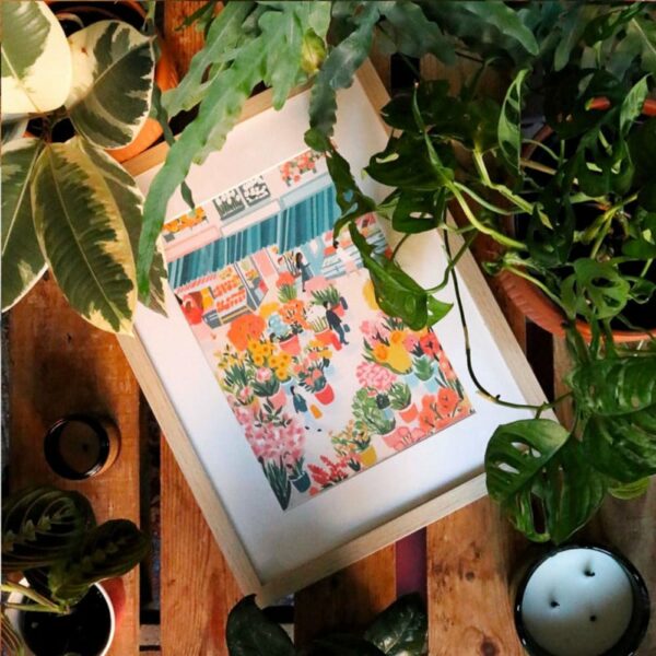 Peinture au numéro Flower Market - La Petite Epicerie