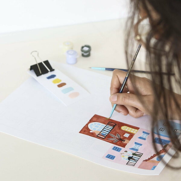 Peinture au numéro Home Together - La Petite Epicerie