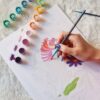Peinture au numéro Tigre Fleuri - La Petite Epicerie Peinture au numéro Tigre Fleuri - La Petite Epicerie